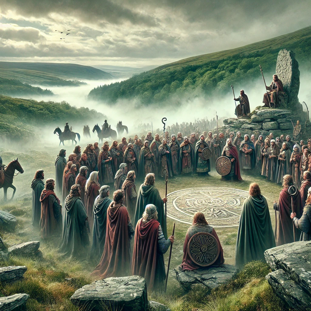 a powerful Druid council in ancient Wales.